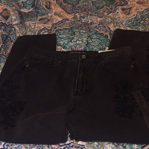 American eagle size 12 mom jeans